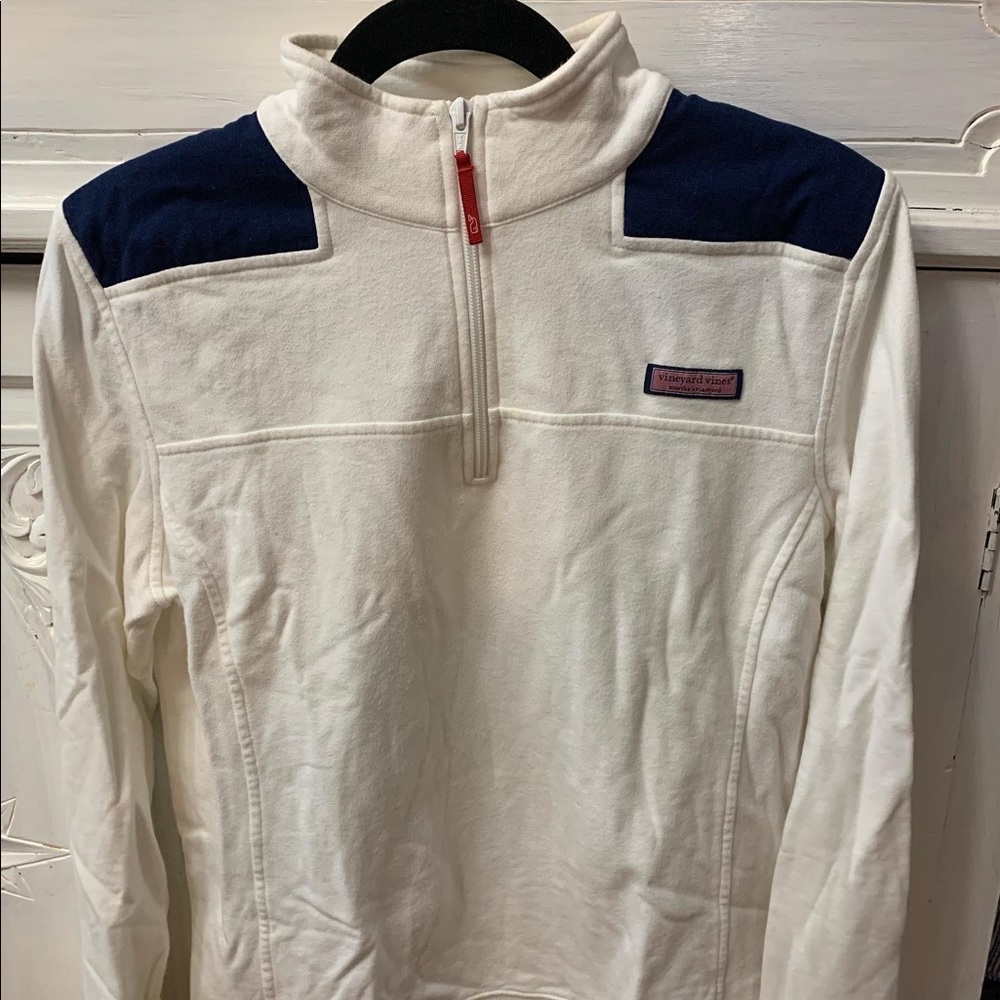 American Flag Vineyard Vines Quarter Zip
